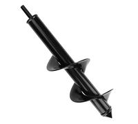 Punta per Trivella a Spirale da Giardino, Coltivatore del Suolo Punta da Trapano, Trapano a Mano Attrezzo da Giardinaggio per Fiore Piantare Alberi Arbusti Coltivare (Dia:8cm, L:30cm)