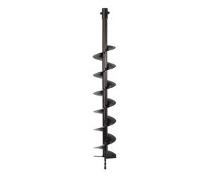 Punta per trivella mototrivella a scoppio Ø 10cm lunghezza 80cm in acciaio