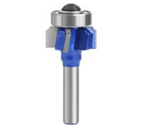 Punta per trottola rotonda, punta arrotondata | punta per trottola per tavoli, cassetti, lavorazione del legno | punta di formatura professionale in carburo a 4 denti per bordi degli armadi