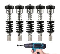 Punta Portavite a Molla 5 Pezzi Strumenti Magnetici Montaggio Mobili