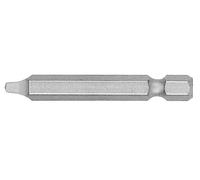 Punta quadrata 1/4" standard guida lunga, ideale per lavori di precisione e assemblaggio in lavorazione del legno e metallurgia.