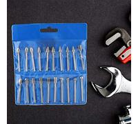 Punta Rotante 13 * 6 * 1 20 Pz/set Diamante Al Corindone Rettifica Lucidatura Punta Trapano Ruota di Lucidatura per Utensile Rotante