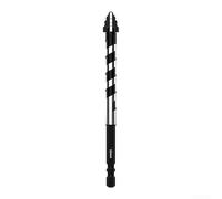Punta Scalini 4 per flute per Cemento e Punta Scalini 4 per | Carburo di tungsteno, denti sfalsati, fori precisi, piastrelle cemento, 6-12mm(12mm)