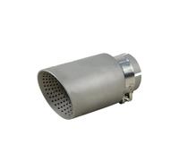 Punta Scarico Auto Compatibile Con VW Per Golf 6 Per 7 Per R GTI Per Tiguan 1 Pz Punta Marmitta In Acciaio Inox Sabbiato Opaco Sistema Di Scarico(63MM-114MM-1pcs)