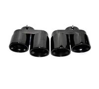 Punta Scarico Auto Per BMW Per X5 Per X6 Per X7 Marmitta Di Aggiornamento Quattro Uscite Ugello Terminale Scarico Fibra Carbonio Terminale Scarico(Ivory)