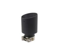 Punta Silenziatore Consigli Per Il Silenziatore Scarico Peruto Sistemi Tubi Indebolimento Suono Silenziatore Universale Punta Del Silenziatore 63mm 76mm Tubo Scarico(76x114MattBlack)