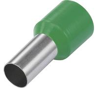 Punta singola destremitata per cavo Vogt Verbindungstechnik 460912 16 mm² x 12 mm parzialmente isolato verde 100 pz