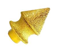 Punta Smussatrice - Utensile per Filettatura M10 | Fresa Per Smussare Per Legno - per Smerigliatrice per Fori in Calcestruzzo Piastrelle Marmo Metallo per Riparazioni e Falegnameria