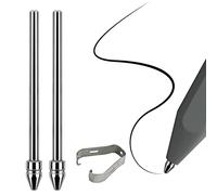 Punta sottile di ricambio in lega di titanio per Kindle Scribe Basic e Premium, punta a sfera liscia per prendere appunti, 2 pezzi