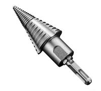 Punta splitter per legno compatibile con SDS progettata per l'uso con trapani elettrici in configurazioni di produzione di legna da ardere (gambo quadrato)