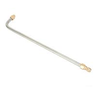 Punta spray a forma di U a 30 gradi a 90 gradi per idropulitrice per lancia estensione bacchetta 1/4 di pollice Quick Connect raccordo funziona con la maggior parte delle unità alimentate a gas (35 cm