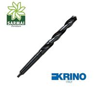 PUNTA TRAPANO ACCIAIO METALLO FERRO KRINO HSS FRESATA RETTIFICATA CODOLO CONICO