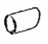 Punta tubo coda scarico originale 2019-2025 Toyota RAV4 17408-25032