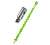 Punta WERHE® Profi, punta di trapano per perforazione 40 mm robusta con adattatore m14 - trapano a palo trapano a pozzo punta precisa.