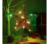 Puntale Albero Stella Natale Per Di Topper Dell'albero Illuminato