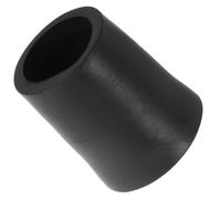 Puntale in Gomma per Bastone da Passeggio, Nero per Bastone Cieco | Accessorio per Viaggio e Uso Outdoor, Installazione Rapida, Presa Facile, Usura Resistente, Feedback del Suolo