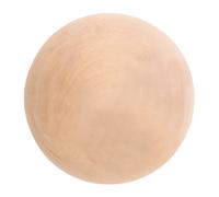 Puntale in legno grezzo - Terminale per montante letto da 3,14 pollici per aste