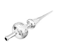 Puntale per albero di Natale, a forma di , ornamento natalizio per interni ed esterni, decorazione per la cima degli alberi, scenografie