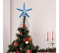 Puntale per albero di Natale a forma di stella marina, decorazione per albero di