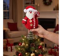 Puntale per albero di Natale di Babbo Natale - Piccolo ornamento per la cima