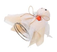 Puntale per albero di Natale di Halloween, fantasma autunnale in miniatura,