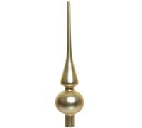 Puntale per Albero di Natale in Oro 26 cm Elegante Decorazione Natalizia - Varzi il Natale dal 1956
