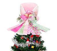 Puntale per Albero di Pasqua - Cappello a Forma di con Orecchie da Coniglio Primaverile, Adorabile Ornamento Decorativo per Le Vacanze | Decorazioni per la casa per Interni ed Esterni, Soggiorno,