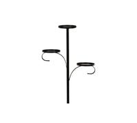 Puntale per albero triplo nero, portacandele per albero di Natale X2E4 W6N7