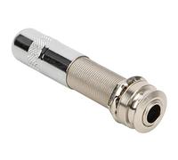 Puntale per Chitarra, Stile Cilindro Filettato, Presa da 6, 35 Mm (1/4 pollici), Puntale per Chitarra in Rame per Pickup Fai-da-te per Acustica
