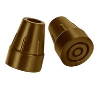 Puntale Per Stampelle 16,8mm x 44mm x37mm (x 2 Unita) Gommini stampelle antiscivolo, Puntale stampelle, Piedini per stampelle, Gommino per stampella, Marrone Puntali in Gomma, Antiscivolo 3283552