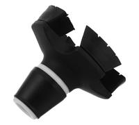 Puntale Quadripode per Bastone 19mm in Gomma Antiscivolo Nero | Uso Interno ed Esterno, Sostituzione senza Attrezzi, Resistente All'usura, per Pavimenti Bagnati e Marmo