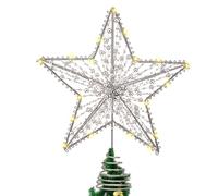 Puntali Albero Di Natale Decorazione Stella Puntale Per Illuminato
