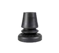 GIMA Puntali di ricambio per bastoni, stampelle, tripodi e quadripodi, tubo 19 mm base 55 mm, 43086