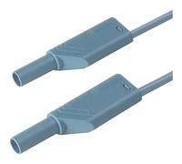 Puntali di sicurezza [ Spina a listello 4 mm - Spina a listello 4 mm] 2.00 m Blu SKS Hirschmann MLS GG 200/2 5 bl