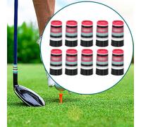 Puntali in ferro da golf da 10 pezzi .370 Tappi terminali portatili per