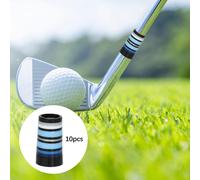 Puntali in ferro da golf da 10 pezzi misura .370 Tappi terminali alla moda