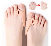 Puntali in silicone per protezione dell'alluce, design unisex per piede sinistro e destro, indossabili con scarpe Tagli Unica,2 paia,3 paia,5 paia,4 paiaColore unicoSilicone