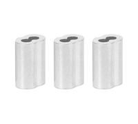 Puntali, Manicotti a crimpare for cavi Set di ghiere in lega alluminio da 300 pezzi for manicotti ad anello for