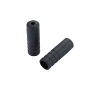 Jagwire Raccordo di Guaine Velocità Aperti in plastica 100 Pezzi Nero 4 mm