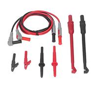 Puntali per multimetro Kit sonde per test elettrici ad alte prestazioni con punte senza foratura per riparazione auto e manutenzione dell'alimentazione Materiale PVC Rame PA Spina
