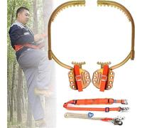 Puntali regolabili for arrampicata su alberi in acciaio inossidabile con pedale antiscivolo - Strumenti di arrampicata durevoli for caccia, raccolta di frutta(650mode)