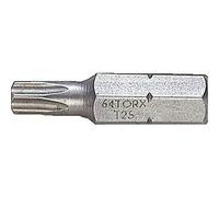 Puntas de destornillador estándar de 1/4" para tornillos TORX®, 25 mm - Ref: 59S/T30 - Unid: 1