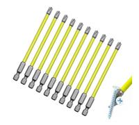 Puntas Destornillador - Set 10 Piezas Seguridad Phillips | Puntas Antideslizantes Magnéticas, Accesorios Taladro Eléctrico Manual, Reparación Paneles Interruptores