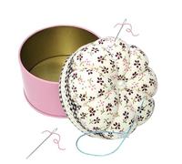 Puntaspilli a forma di zucca, Puntaspilli per cucire | Cuscino ad aghi | Cuscinetto per spilli da cucito a forma di zucca Cuscino per ago Cuscino per ago Porta spille con scatola per cucire