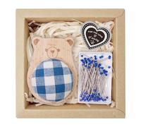 puntaspilli - Cuscino porta spilli sagomato per organizzazione - Porta aghi per quilting e trapuntatura | Per cucito, trapuntatura, cucitura, sartoria, ricamo, artigianato, hobbistica, università, pri