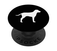 Puntatore Cane Silhouette PopSockets PopGrip Adesivo