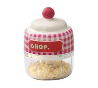 Puntatore elettrico per aglio - Tagliaverdure da 5 x 3 pollici, processore alimentare portatile, mini per cipolle, pollo, carne | gadget da cucina per insalata, vegetariana, frutta