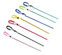 Puntatore in alluminio con cordino da polso e bangers per serbatoio, per subacquei, per una segnalazione subacquea precisa senza contatto con la barriera corallina (azzurro)