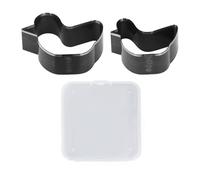Puntatore in pelle re in lega in lega in pelle Premium taglio in pelle stampo durevole in pelle per cuoio per mestieri in pelle fatti a mano Set 2 pcs con scatola di stoccaggio