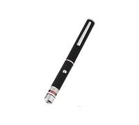 Puntatore laser rosso da 650 nm con 2 batterie AAA, raggio visibile di alta qualitÃ , design portatile a penna per presentazioni.